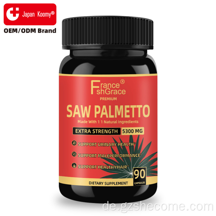 Shecome Saw Palmetto Kapseln Prostata Gesundheit Saw Palmetto